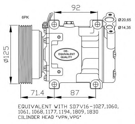 NRF 32742 Compressor assy cooler — Photo #3 NRF 32742 Compressor assy cooler — Photo #3