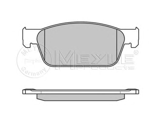 Meyle 0252462318W Brake pads