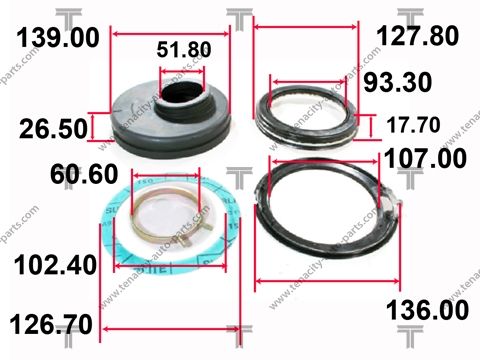 Tenacity ABRTO1001 Bearing suspension support Tenacity ABRTO1001 Bearing suspension support