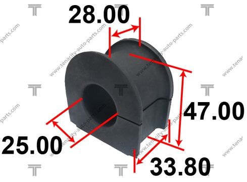 Tenacity ASBHO1007 Bushing stabilizer