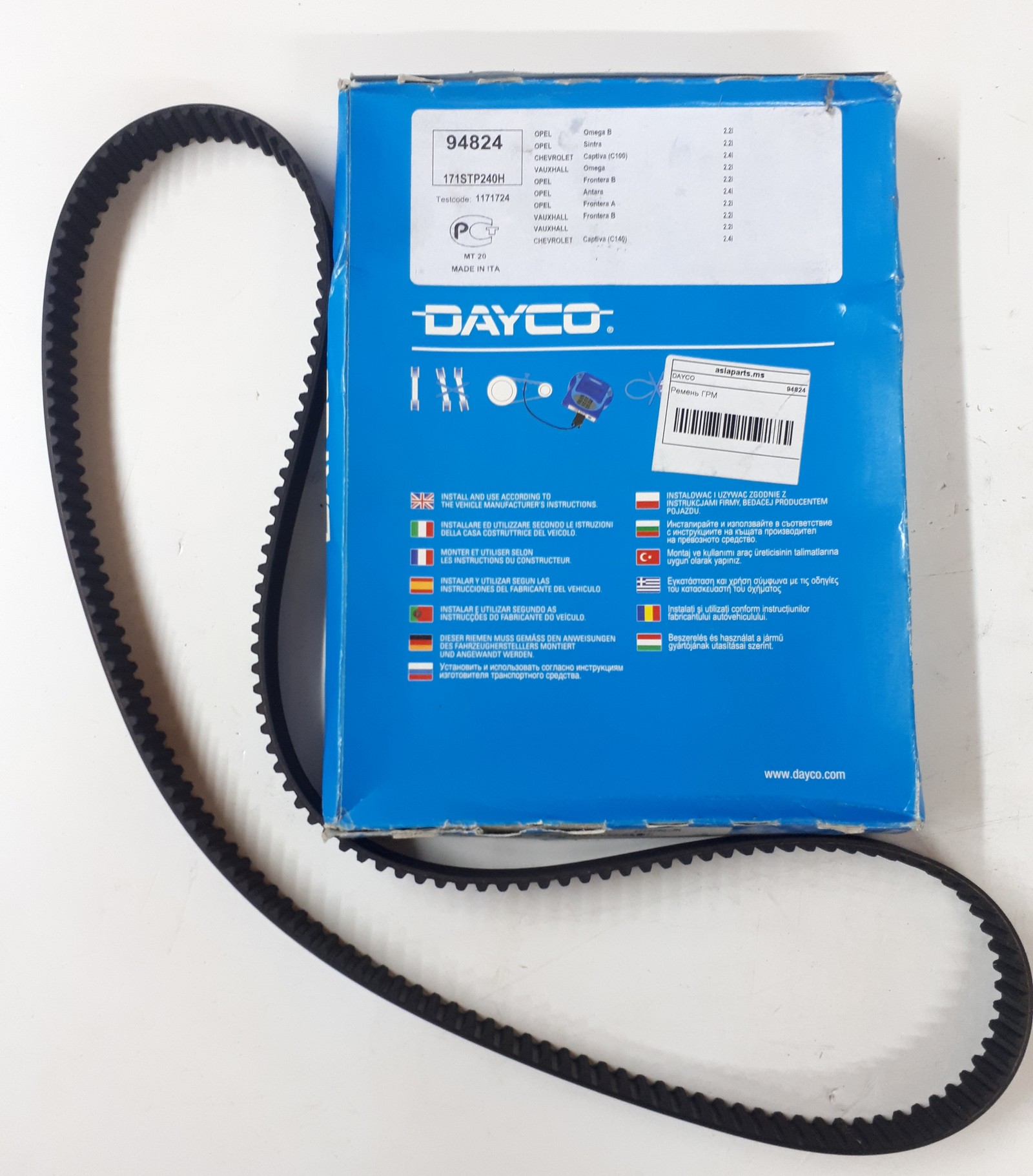 Dayco 94824 Belt timing