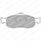 Delphi LP782 Brake pads — Photo #1 Delphi LP782 Brake pads — Photo #1