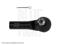 Blue Print ADN187175 End assy tie rod steering — Фото №1 Blue Print ADN187175 End assy tie rod steering — Фото №1