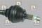 Da Silva 5244T Drive shaft assy — Photo #2 Da Silva 5244T Drive shaft assy — Photo #2