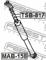 Febest MAB-158 Втулка амортизатора — Photo #2