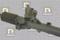 Da Silva DA2235 Gear rack and pinion — Photo #2