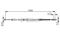 Bosch 1 987 482 033 Brake cable — Фото №1