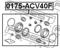Febest 0175ACV40F Repair kit disc brake — Photo #2