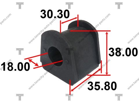 Tenacity ASBMI1009 Bushing stabilizer