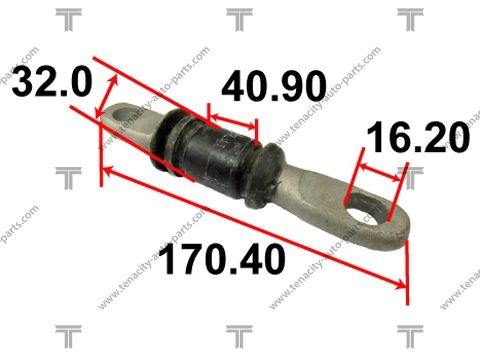 Tenacity AAMTO1036 Bushing suspension arm