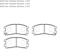 HSB HP5051 Brake pads — Фото №2 HSB HP5051 Brake pads — Фото №2