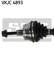 SKF VKJC 4893 Drive shaft assy — Photo #2 SKF VKJC 4893 Drive shaft assy — Photo #2