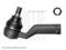 Blue Print ADM58727 End assy tie rod steering — Photo #1 Blue Print ADM58727 End assy tie rod steering — Photo #1