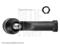 Blue Print ADM58727 End assy tie rod steering — Photo #2 Blue Print ADM58727 End assy tie rod steering — Photo #2