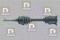 Da Silva 95042T Drive shaft assy — Photo #1