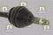 Da Silva 96211T Drive shaft assy — Photo #3