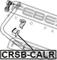 Febest CRSB-CALR Bushing stabilizer — Photo #2 Febest CRSB-CALR Bushing stabilizer — Photo #2