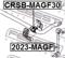 Febest CRSB-MAGF30 Bushing stabilizer — Photo #2 Febest CRSB-MAGF30 Bushing stabilizer — Photo #2