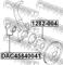 Febest DAC45840041 Wheel bearing — Photo #2