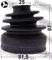 Febest 0415CY4ALHT Dust boot kit axle joint — Фото №2 Febest 0415CY4ALHT Dust boot kit axle joint — Фото №2