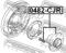 Febest 0482CJR Wheel hub assy — Photo #2 Febest 0482CJR Wheel hub assy — Photo #2