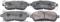 Febest 0501DEF Brake pads — Фото №1 Febest 0501DEF Brake pads — Фото №1