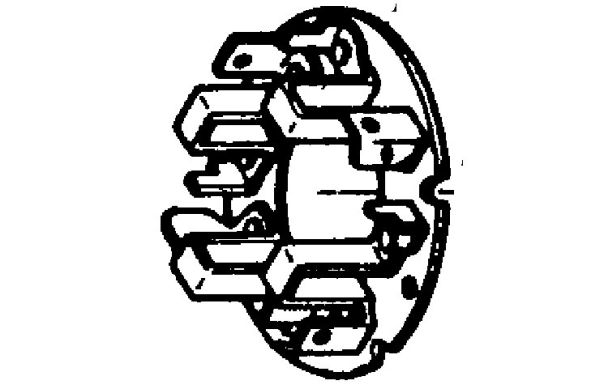 Remy 1985303 Holder assy carbon brushes