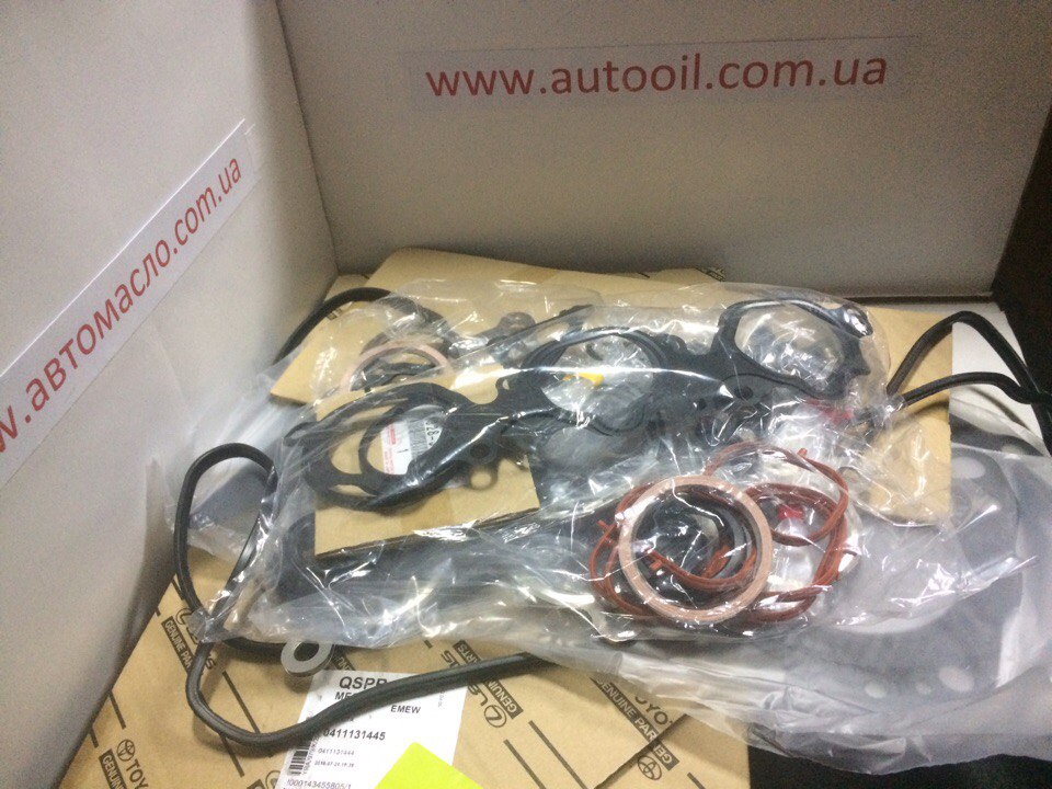 Toyota 0411131445 Прокладки двигуна комплект Toyota 0411131445 Прокладки двигуна комплект