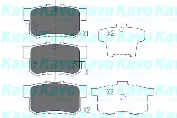 Kavo Parts KBP-2009 Brake pads