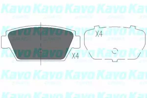 Kavo Parts KBP-3010 Колодки гальмівні