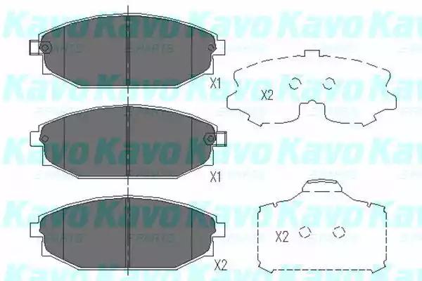 Kavo Parts KBP-3014 Brake pads