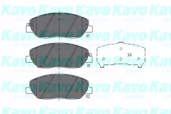Kavo Parts KBP-3023 Колодки гальмівні