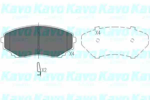 Kavo Parts KBP-4530 Brake pads Kavo Parts KBP-4530 Brake pads