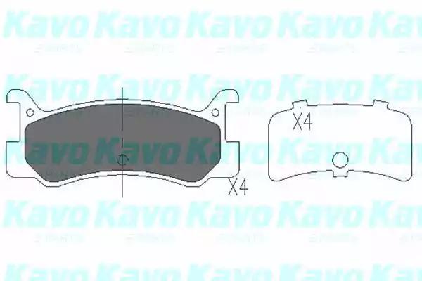 Kavo Parts KBP-4535 Brake pads Kavo Parts KBP-4535 Brake pads