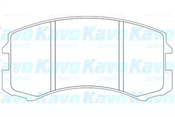 Kavo Parts KBP-5537 Brake pads Kavo Parts KBP-5537 Brake pads