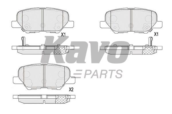 Kavo Parts KBP-5551 Brake pads — Photo #2 Kavo Parts KBP-5551 Brake pads — Photo #2