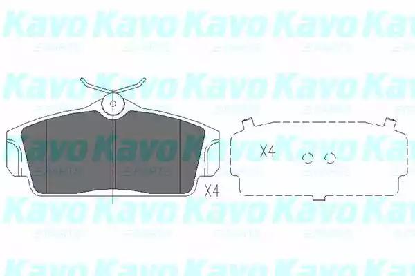 Kavo Parts KBP-6509 Brake pads
