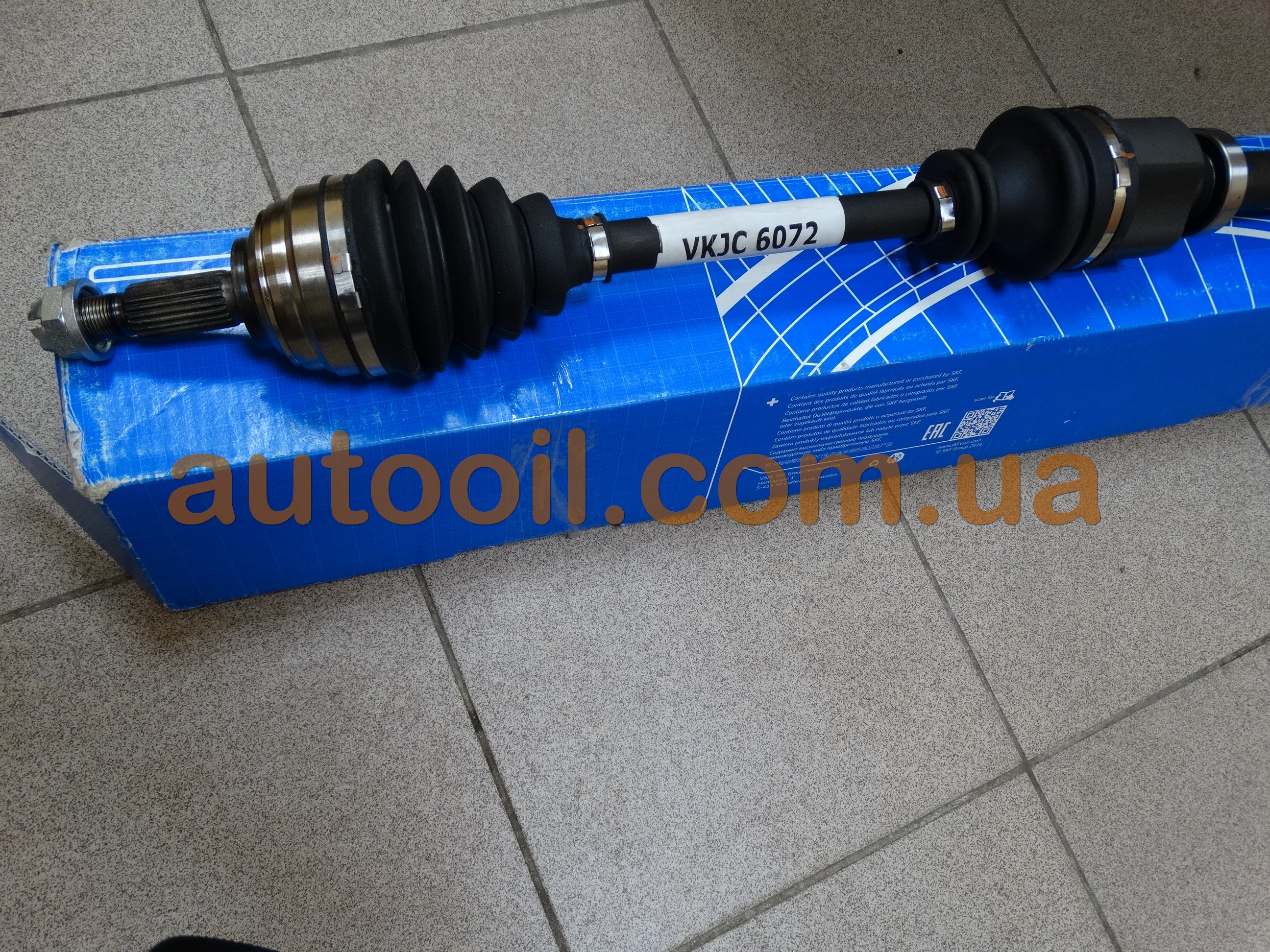 SKF VKJC 6072 Вал привідний SKF VKJC 6072 Вал привідний