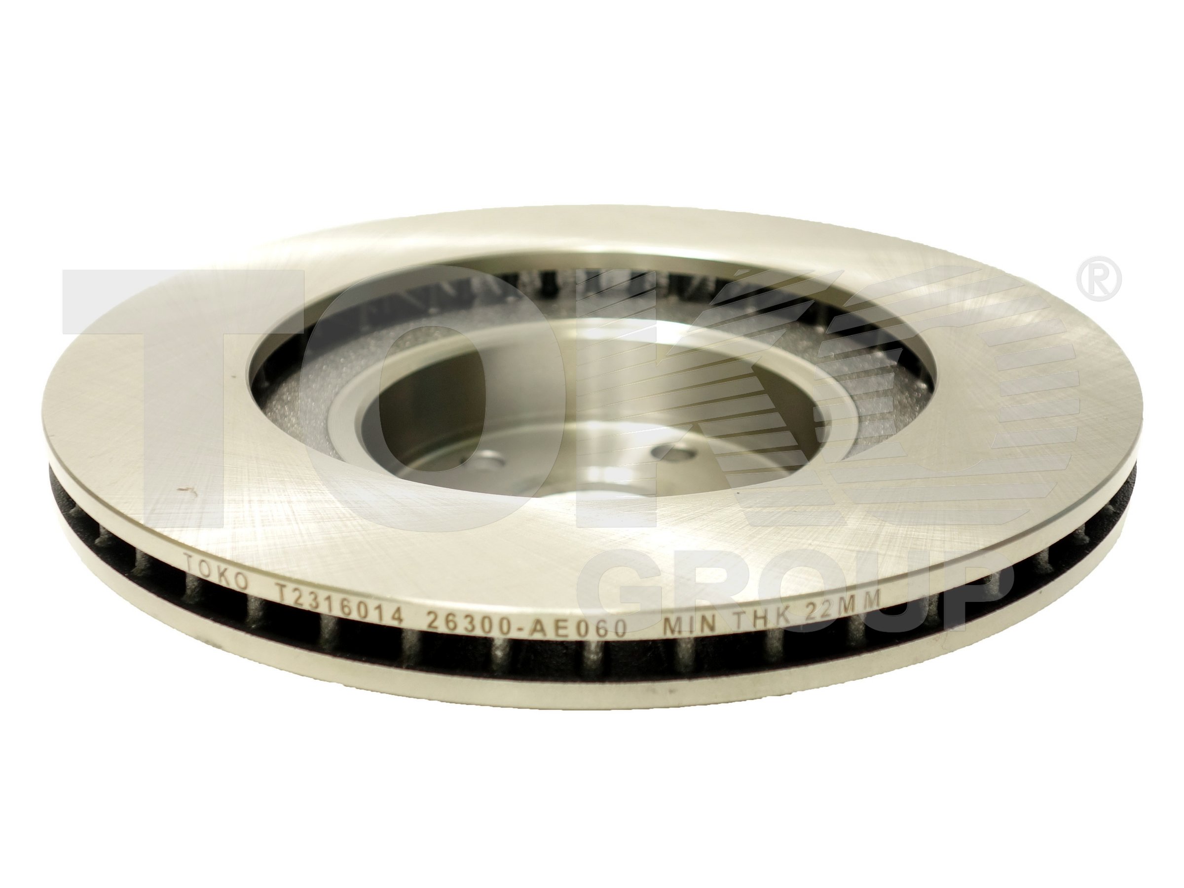 TOKO T2316014 Brake disc TOKO T2316014 Brake disc