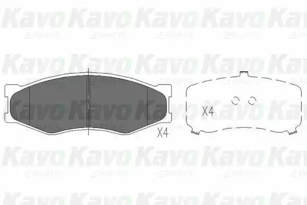 Kavo Parts KBP-6522 Brake pads Kavo Parts KBP-6522 Brake pads