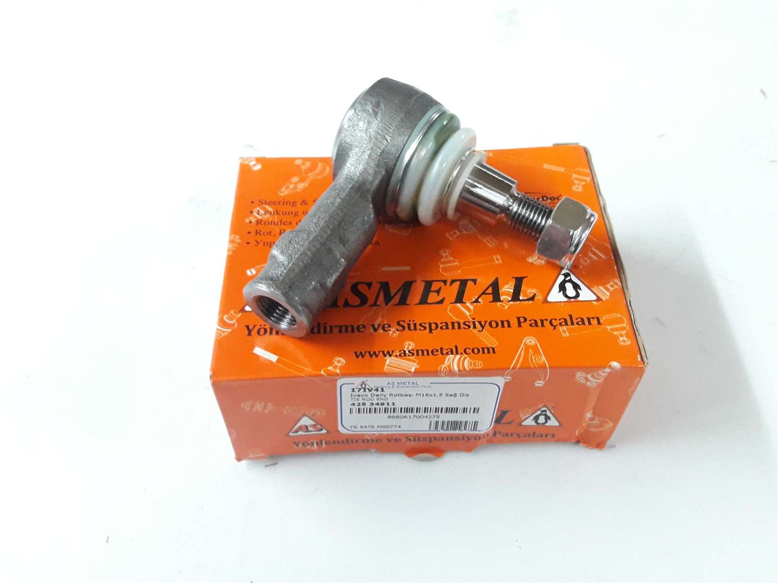 AS Metal 17IV41 End assy tie rod steering AS Metal 17IV41 End assy tie rod steering