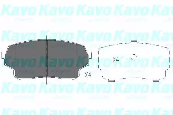 Kavo Parts KBP-8511 Колодки гальмівні Kavo Parts KBP-8511 Колодки гальмівні