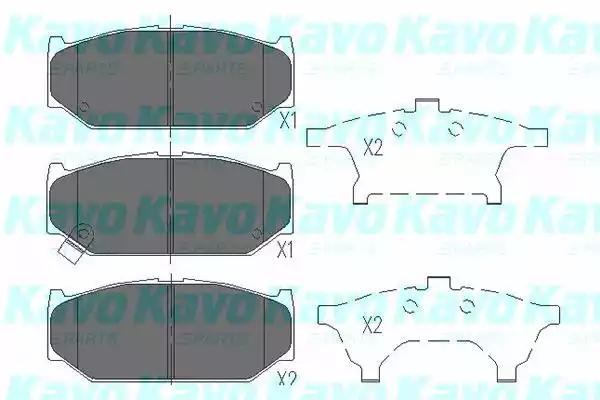 Kavo Parts KBP-8525 Колодки гальмівні