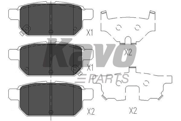 Kavo Parts KBP-8526 Brake pads Kavo Parts KBP-8526 Brake pads