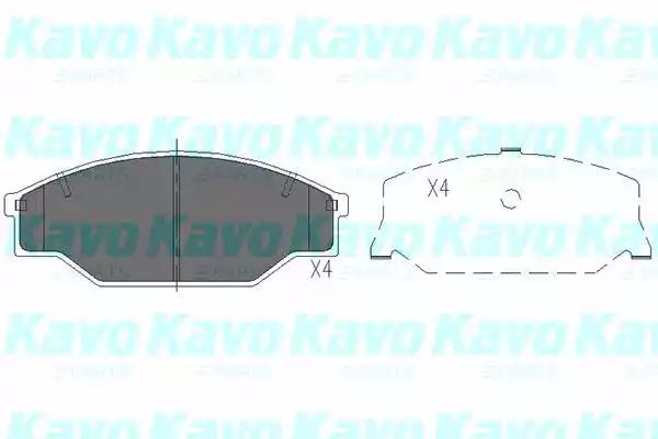 Kavo Parts KBP-9001 Brake pads