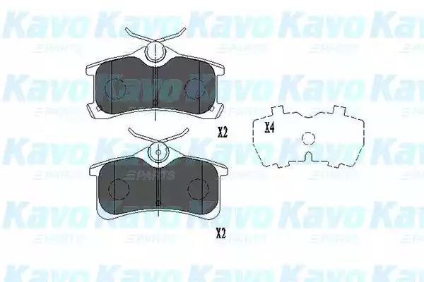 Kavo Parts KBP-9017 Brake pads Kavo Parts KBP-9017 Brake pads