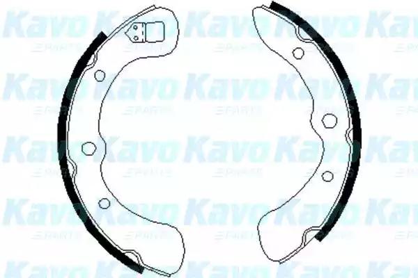 Kavo Parts BS-1900 Колодки гальмівні