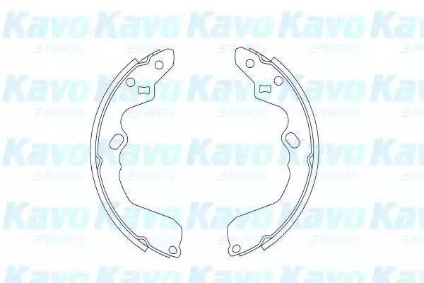 Kavo Parts BS-4412 Колодки гальмівні