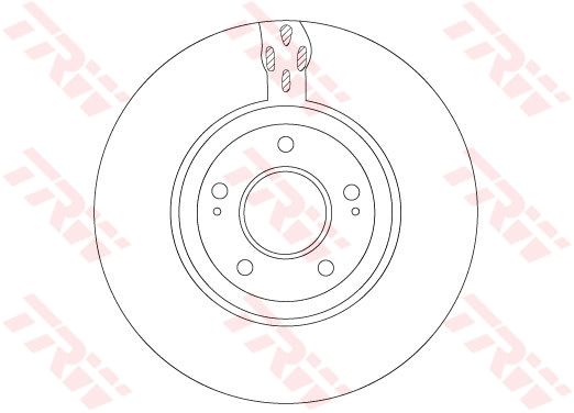 TRW DF7302S Диск гальмівний TRW DF7302S Диск гальмівний