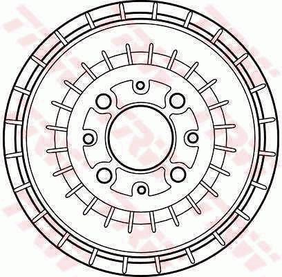 TRW DB4171 Барабан гальмівний TRW DB4171 Барабан гальмівний